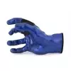 GuitarGrip Male Hand, Blue Metallic uchwyt do gitary cienny, prawy