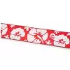 Rock Strap NR1CE Hibiscus B pasek gitarowy, czarny