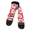 Rock Strap NR1CE Hibiscus B pasek gitarowy, czarny