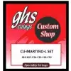 GHS Custom Shop - Pat Martino Signature Flatwounds struny do gitary elektrycznej, Medium, .015-.052 GHS Custom Shop - Pat Martino Signature Flatwounds struny do gitary elektrycznej, Medium, .015-.052