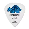 Dunlop 424-100 Tortex Wedge  kostka gitarowa 1.00mm niebieska