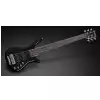 RockBass Corvette Basic 6 Solid Black High Polish Fretless active gitara basowa
