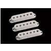 Seymour Duncan PUG STR PARCH LOGO obudowa przetwornika typu Strat, set, kolor ′′pergamin′′ z logiem