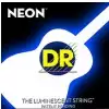 DR NEON Hi-Def White - struny do gitary akustycznej, Coated, Medium, .012-.054