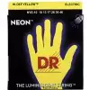 DR NEON Hi-Def Yellow - struny do gitary elektrycznej, 7-String Medium, .010-.056