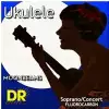 DR MOONBEAMS struny do ukulele - Sopran & Concert, High-G