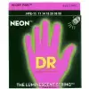 DR NEON Hi-Def Pink - struny do gitary elektrycznej, 7-String Medium Heavy, .011-.060