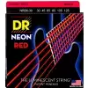 DR NEON Hi-Def Red - struny do gitary basowej, 6-String, Medium, .030-.125 DR NEON Hi-Def Red - struny do gitary basowej, 6-String, Medium, .030-.125