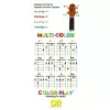 DR Multi-Color struny do ukulele, Sopran & Concert, High-G