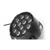 Fractal PAR LED 12x3W - reflektor LED RGBW DMX - czarny