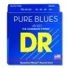 DR PURE BLUES - struny do gitary basowej, Medium, .045-.100