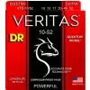 DR VERITAS Quantum Nickel - struny do gitary elektrycznej, Big & Heavy, .010-.052