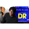 DR PURE BLUES - struny do gitary basowej, Medium, .045-.125 DR PURE BLUES - struny do gitary basowej, Medium, .045-.125