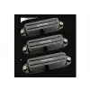 Seymour Duncan SHR 1S BLK Strat Hot Rails przetworniki do gitary elektrycznej Set, kolor czarny