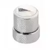 Warwick WAR-30518-CR-SHARKFIN St Knopf, rund 4-6mm, Sharkfin, CR st knob, round 4-6mm, Sharkfin, CR, ga�ka potencjometru