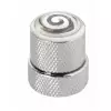 Warwick WAR-30518-CR-SPIRAL St Knopf, rund 4-6mm, Spiral, CR st knob, round 4-6mm, Spiral, CR, gałka potencjometru Warwick WAR-30518-CR-SPIRAL St Knopf, rund 4-6mm, Spiral, CR st knob, round 4-6mm, Spiral, CR, gałka potencjometru