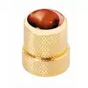 Warwick WAR-30516-GD-BRN-CAP St Knopf, rund 4-6mm, Br Kap GD st knob, round 4-6mm, br Cap GD, gałka potencjometru Warwick WAR-30516-GD-BRN-CAP St Knopf, rund 4-6mm, Br Kap GD st knob, round 4-6mm, br Cap GD, gałka potencjometru
