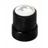 Warwick WAR-30515-BK-DOLPHIN St Knopf, rund 4-6mm, Dolphin, SW st knob, round 4-6mm, Dolphin, BK, ga�ka potencjometru