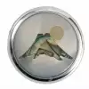 Warwick WAR-30518-CR-SUNSET St Knopf, rund 4-6mm, Sunset, CR st knob, round 4-6mm, Sunset, CR, ga�ka potencjometru