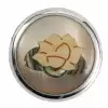 Warwick WAR-30518-CR-LOTUS St Knopf, rund 4-6mm, Lotus, CR st knob, round 4-6mm, Lotus, CR, ga�ka potencjometru