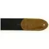 Akmuz PES-18 pasek gitarowy sk�rzany, czarny