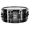 Ddrum Tattooed Lady 6.5x14 BLK - werbel metalowy