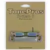 TonePros T1ZS-N - Tailpiece, cz�ci mostka do gitary, niklowane