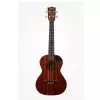 Kala KALA-KA-SMHT-SC Tenor Scallop Cutaway, ukulele tenorowe z pokrowcem, kolor maho