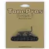 TonePros TP6-B - Tune-o-matic Bridge, mostek do gitary, czarny TonePros TP6-B - Tune-o-matic Bridge, mostek do gitary, czarny