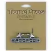 TonePros TP6R-C - Tune-o-matic Bridge, Roller Saddles, mostek do gitary, chromowany TonePros TP6R-C - Tune-o-matic Bridge, Roller Saddles, mostek do gitary, chromowany