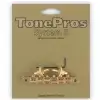 TonePros NVR20-G - Tune-o-matic Bridge, mostek do gitary, z�oty