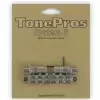 TonePros T3BT-N - Tune-o-matic Bridge, mostek do gitary, niklowany