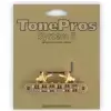 TonePros TP6R-G - Tune-o-matic Bridge, Roller Saddles, mostek do gitary, zoty