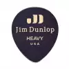 Dunlop Genuine Celluloid Teardrop Picks, Refill Pack, zestaw kostek gitarowych, black, heavy