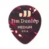 Dunlop Genuine Celluloid Teardrop Picks, Refill Pack, zestaw kostek gitarowych, shell, medium