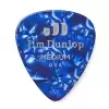 Dunlop Genuine Celluloid Classic Picks, Refill Pack, zestaw kostek gitarowych, perloid blue, medium