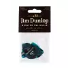 Dunlop Genuine Celluloid Classic Picks, Player′s Pack, zestaw kostek gitarowych, turquoise, thin