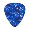 Dunlop Genuine Celluloid Classic Picks, Refill Pack, zestaw kostek gitarowych, perloid blue, medium