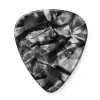 Dunlop Genuine Celluloid Classic Picks, Player′s Pack, zestaw kostek gitarowych, perloid black, extra heavy
