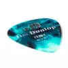 Dunlop Genuine Celluloid Classic Picks, Player′s Pack, zestaw kostek gitarowych, turquoise, thin