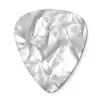 Dunlop Genuine Celluloid Classic Picks, Refill Pack, zestaw kostek gitarowych, perloid white, medium