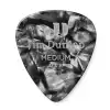 Dunlop Genuine Celluloid Classic Picks, Player′s Pack, zestaw kostek gitarowych, perloid black, medium