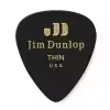 Dunlop Genuine Celluloid Classic Picks, Player′s Pack, zestaw kostek gitarowych, black, thin