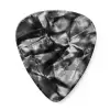 Dunlop Genuine Celluloid Classic Picks, Player′s Pack, zestaw kostek gitarowych, perloid black, medium