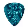 Dunlop Genuine Celluloid Classic Picks, Player′s Pack, zestaw kostek gitarowych, turquoise, medium