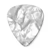 Dunlop Genuine Celluloid Classic Picks, Player′s Pack, zestaw kostek gitarowych, perloid white, extra heavy