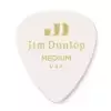 Dunlop Genuine Celluloid Classic Picks, Player′s Pack, zestaw kostek gitarowych, white, medium