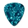 Dunlop Genuine Celluloid Classic Picks, Player′s Pack, zestaw kostek gitarowych, turquoise, heavy