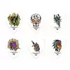 Dunlop Blackline Original Alan Forbes Picks, zestaw kostek gitarowych Rocket Man, 1.00 mm