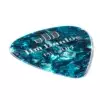 Dunlop Genuine Celluloid Classic Picks, Player′s Pack, zestaw kostek gitarowych, turquoise, medium